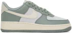 Nike Green & Off-White Air Force 1 '07 Sneakers