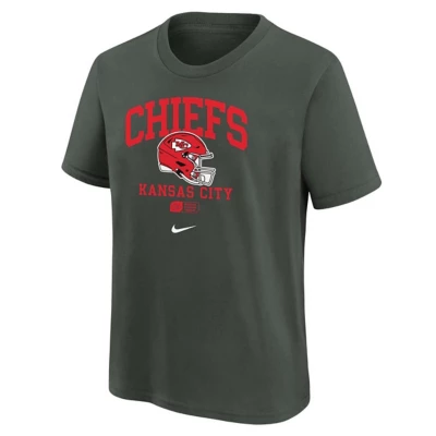 Nike Kids' Kansas City Chiefs Essential Helmet T-Shirt