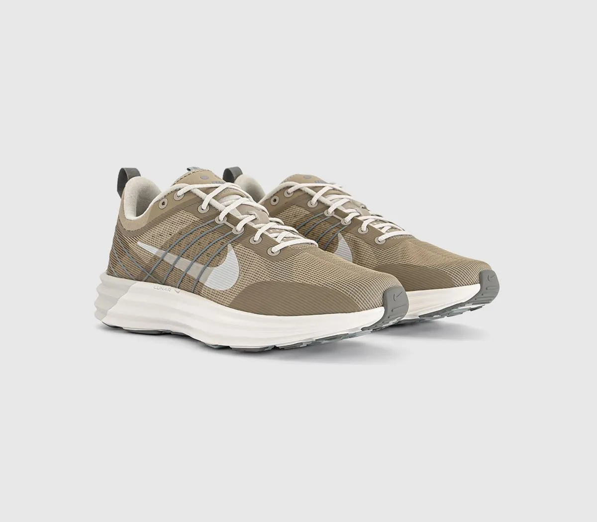 Nike Lunar Roam Trainers Khaki Phantom Light Bone Light Pumice