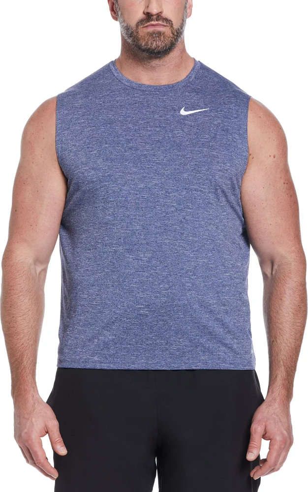 Nike Men's Heather Sleeveless Hydroguard Swim Top