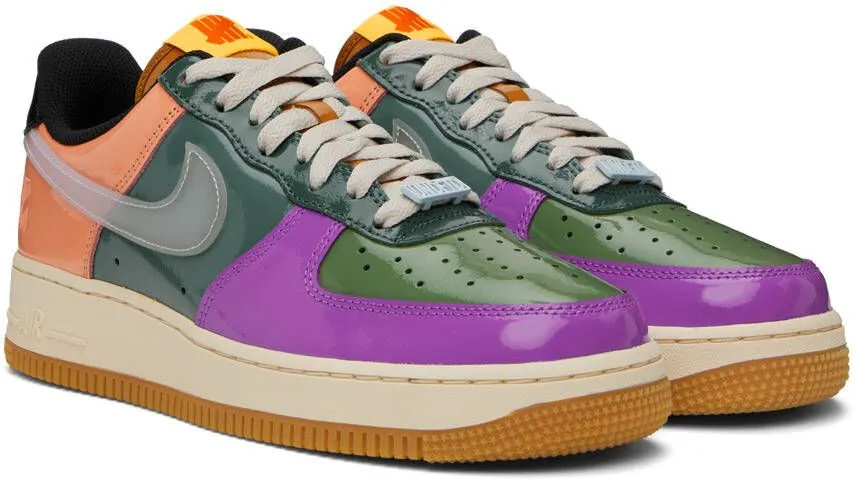 Nike Multicolor Undefeated Edition Air Force 1 Low Sneakers