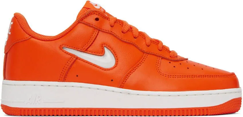 Nike Orange Air Force 1 Low Retro Sneakers