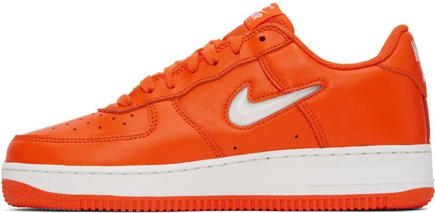 Nike Orange Air Force 1 Low Retro Sneakers