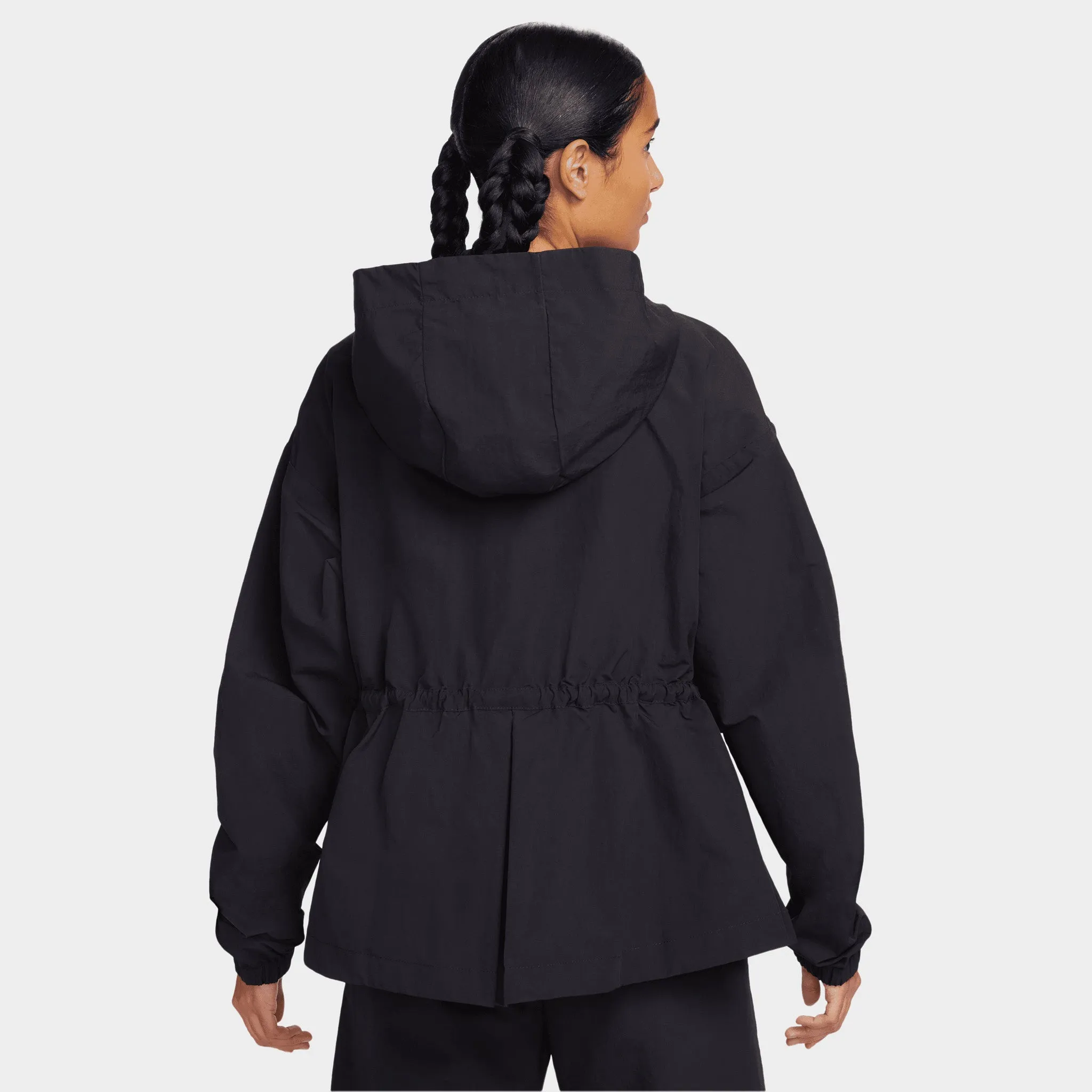 Nike Sportswear Women's Woven Jacket Black / White