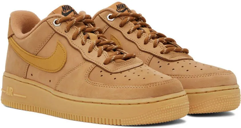 Nike Tan Air Force 1 '07 Sneakers