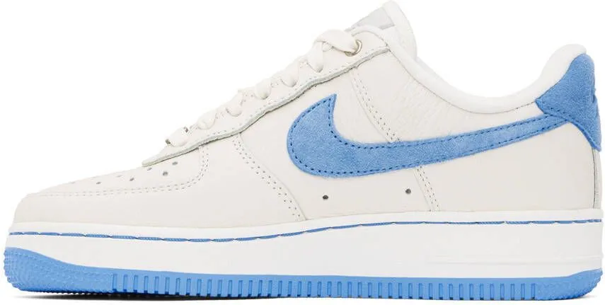 Nike White & Blue Air Force 1 LXX Sneakers