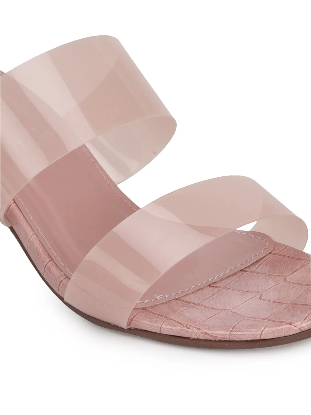 Nude Perspex Mules With Clear Straps (TC-SLC-R505-NUD)