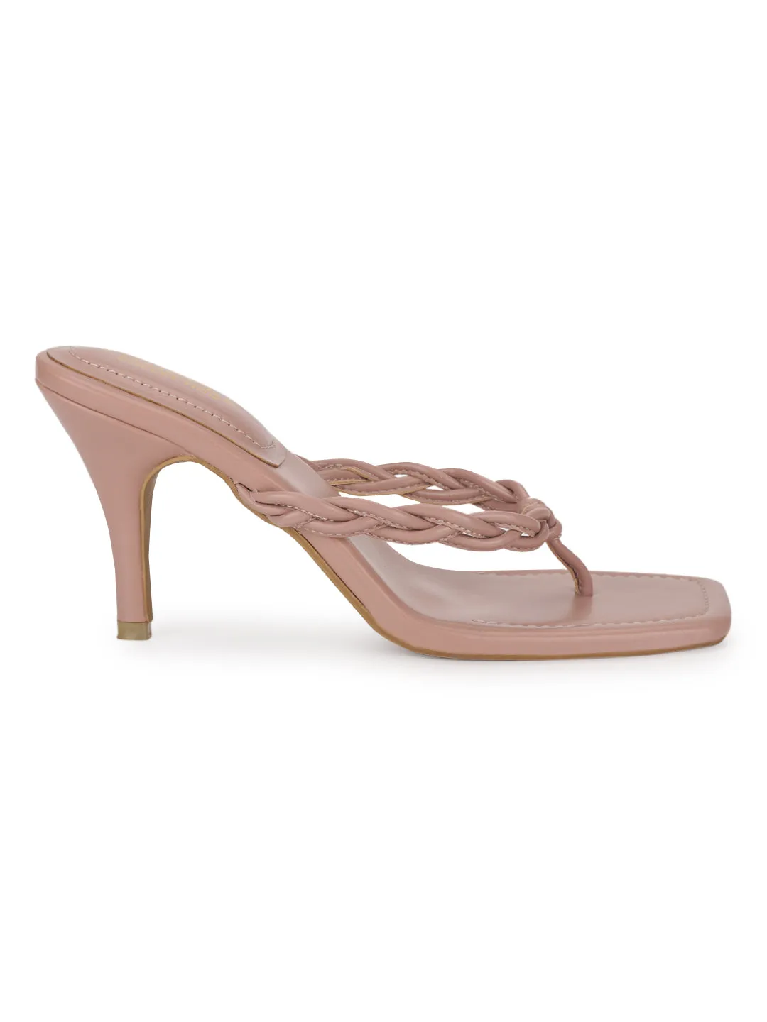 Nude PU Flip Flop Stiletto Mules (TC-ST-1296-NUD)