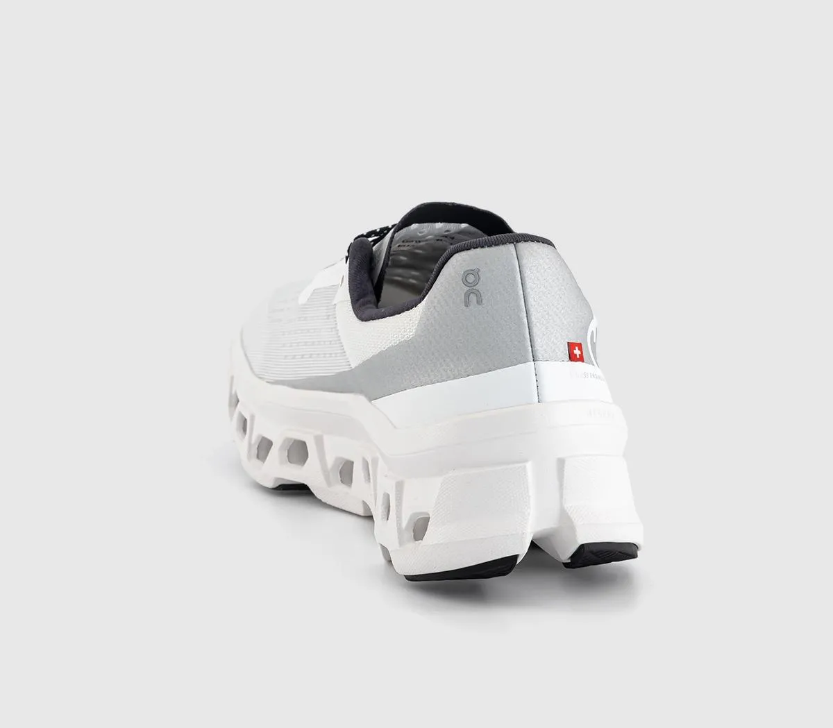 On Running Cloudmonster Trainers All White