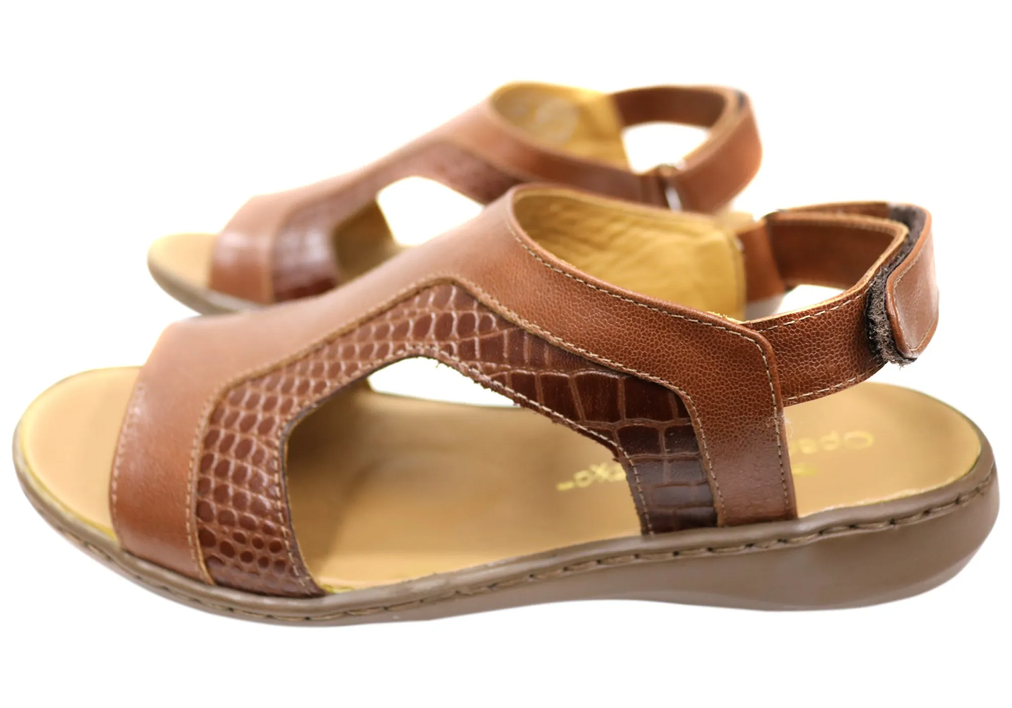 Opananken Dallas Womens Comfortable Brazilian Leather Sandals