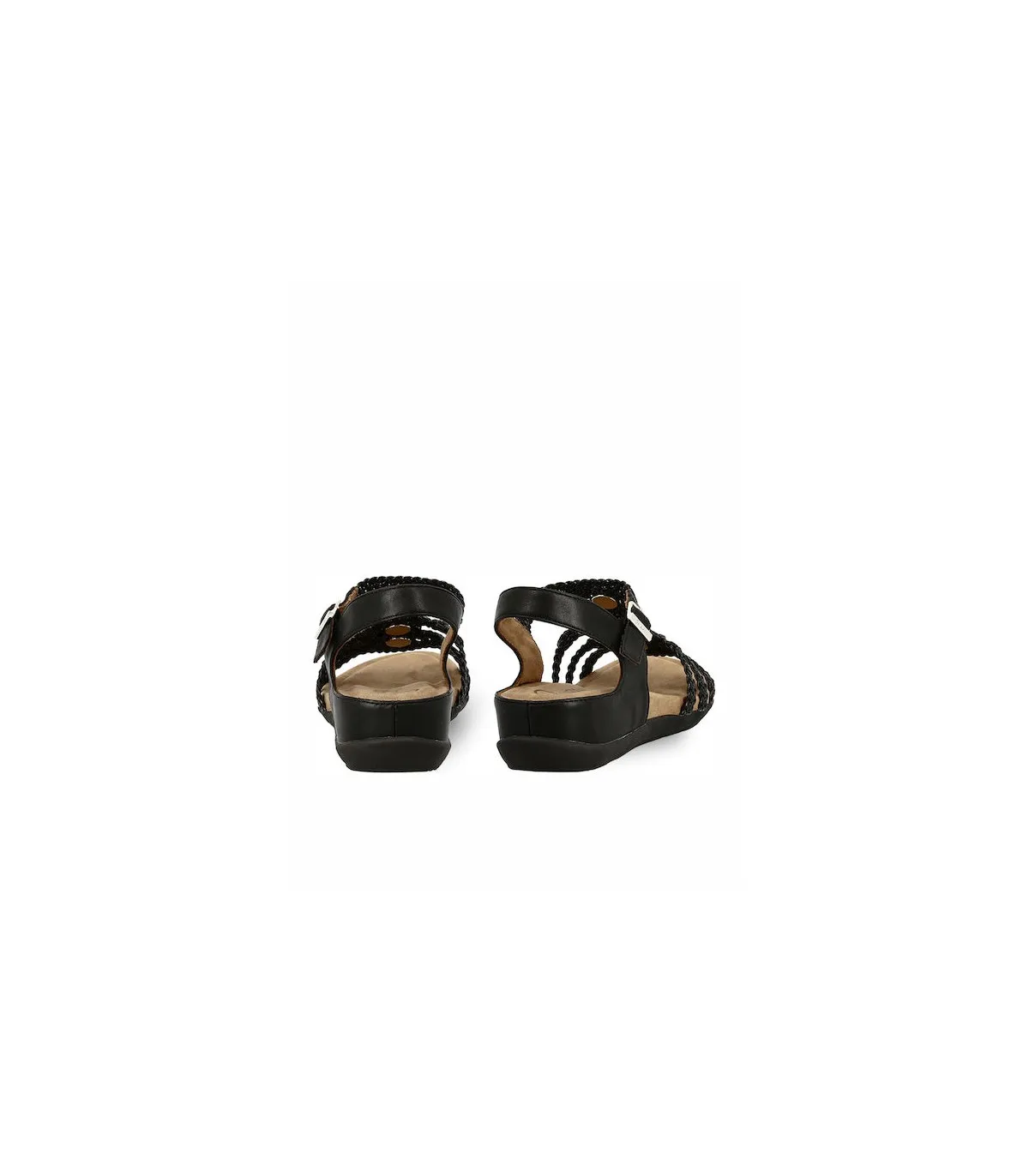 Parex Women's Comfort Sandals 11621026 .B- Black