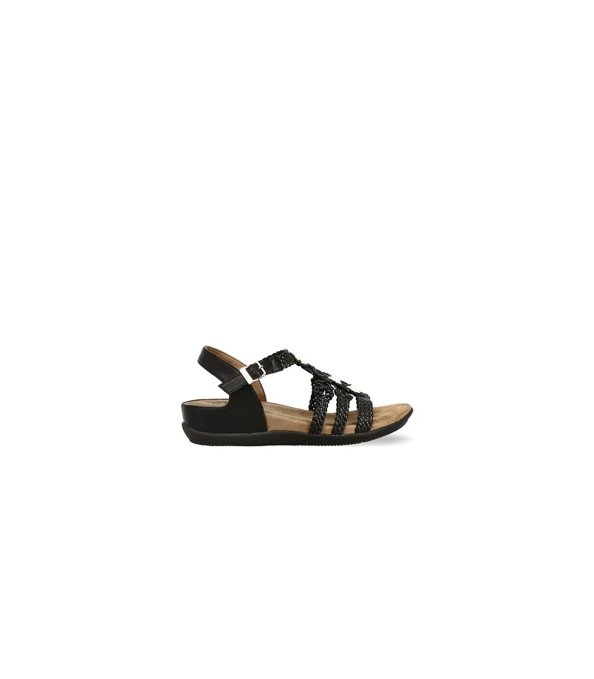 Parex Women's Comfort Sandals 11621026 .B- Black