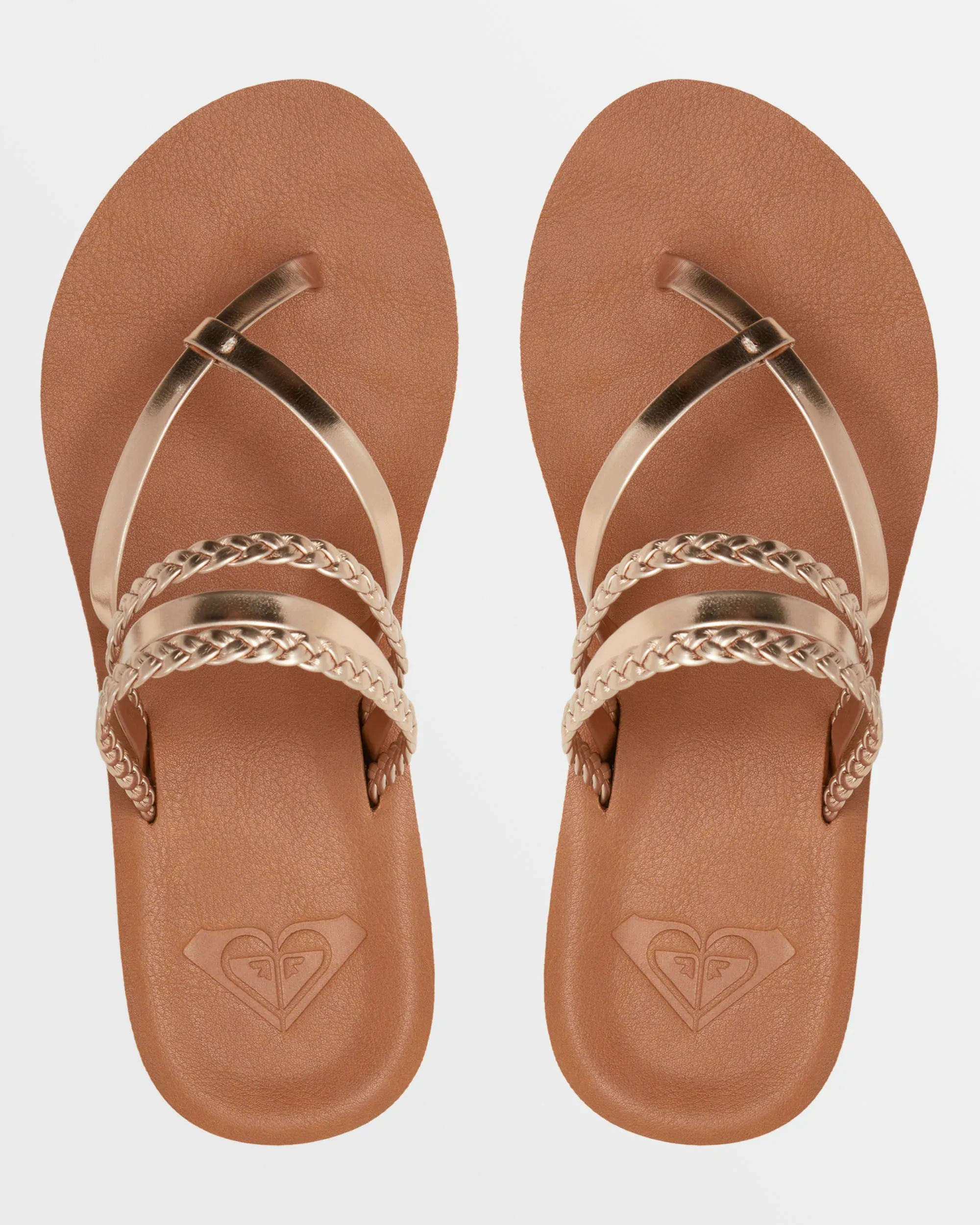 Piper Sandals - Rose Gold