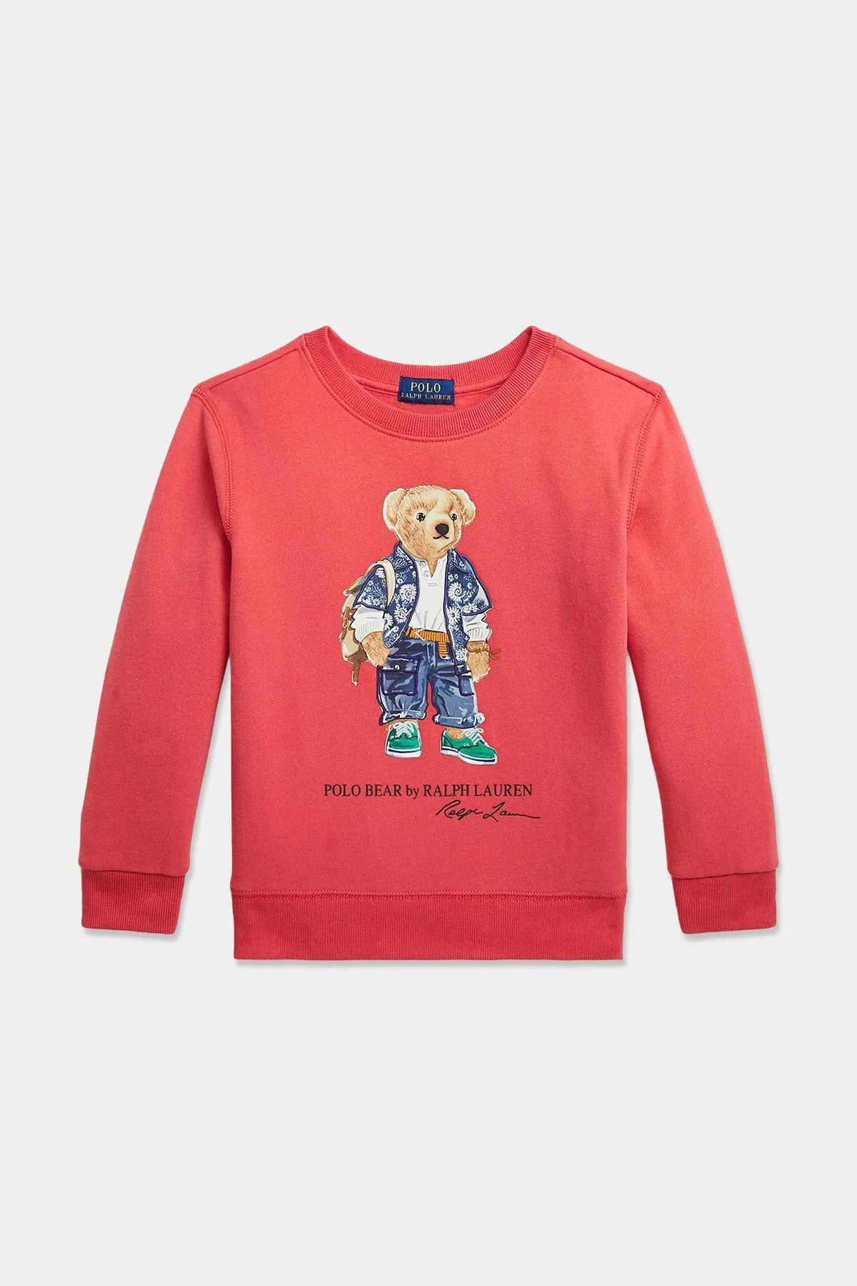 Polo Ralph Lauren Kids 2-6 Ya Unisex ocuk Polo Bear Sweatshirt