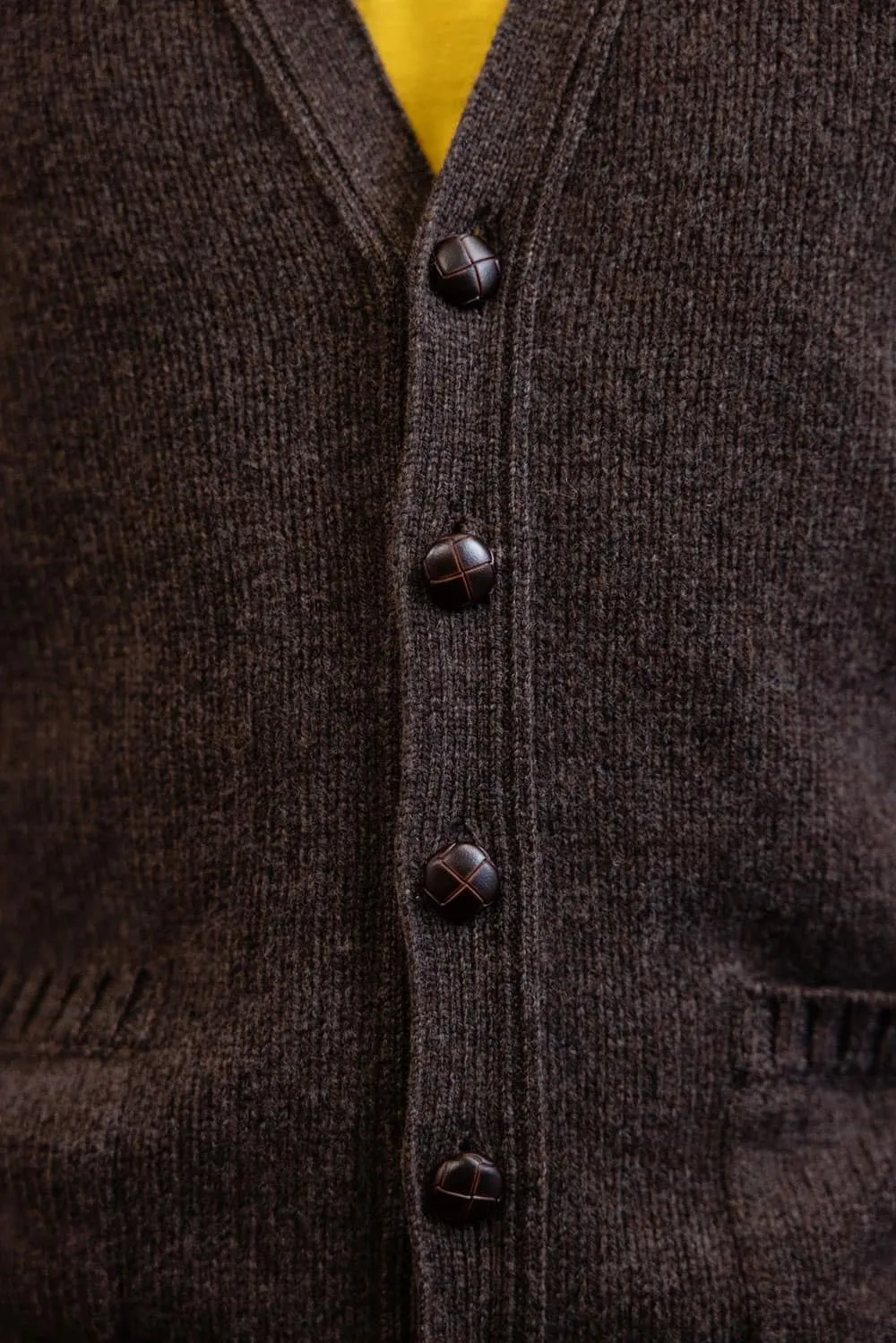 Porcupine Brown Cardigan