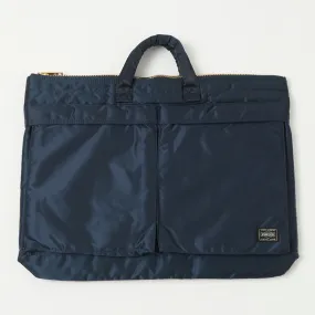 Porter-Yoshida & Co. Large Tanker Short Helmet Bag - Iron Blue