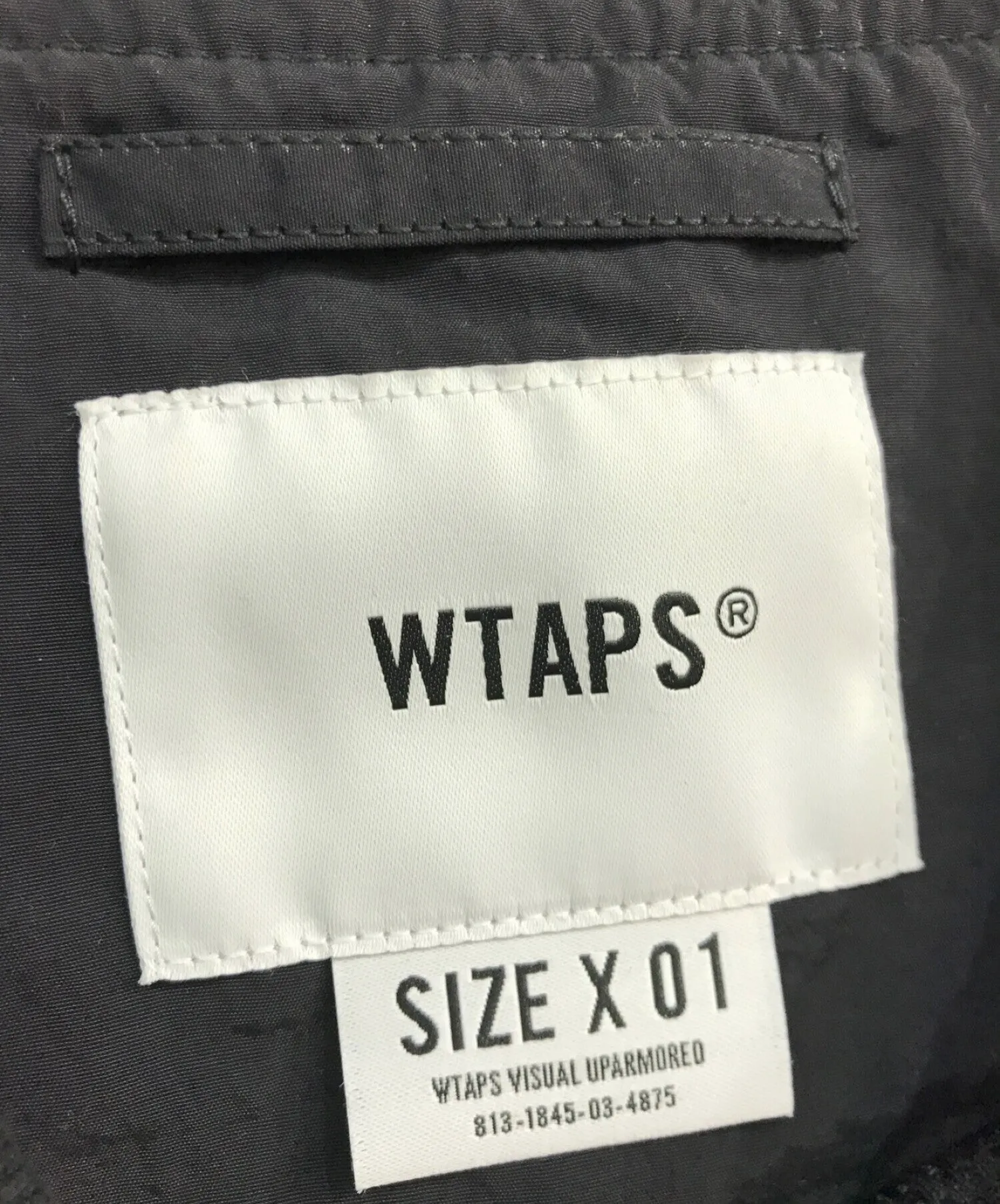 [Pre-owned] WTAPS SMOCK JACKET NYLON TUSSAH 221BRDT-JKM04 22ss 221BRDT-JKM04