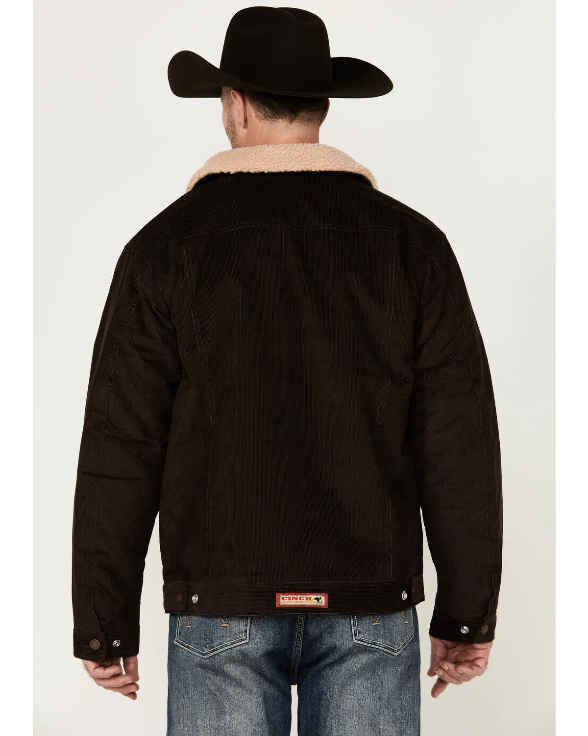 Product Name:  Cinch Men's Cord Sherpa Lined Snap Heavy Jacket