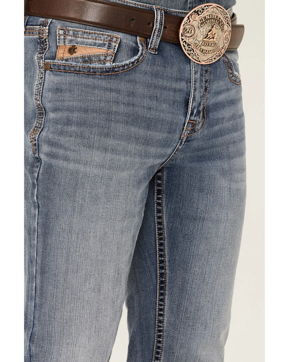 Product Name:  Cody James Core Men's Wild Ride Light Wash Performance Stretch Slim Straight Jeans