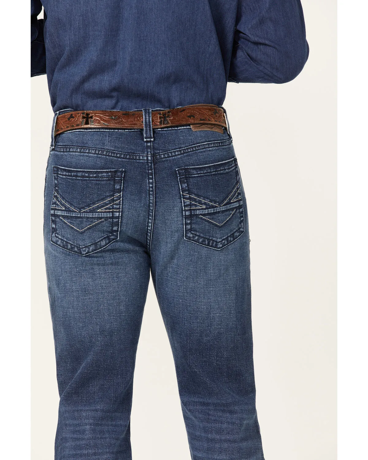 Product Name:  Cody James Men's Howdy Medium Dark Wash Stretch Slim Straight Jeans