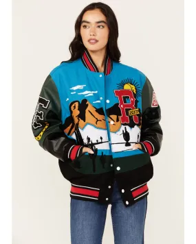 Product Name:  First Row Women's Grand Tour Varsity Jacket