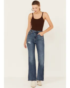 Product Name:  Levi's Premium Women's Dark Wash 70s High Rise Stretch Flare Jeans