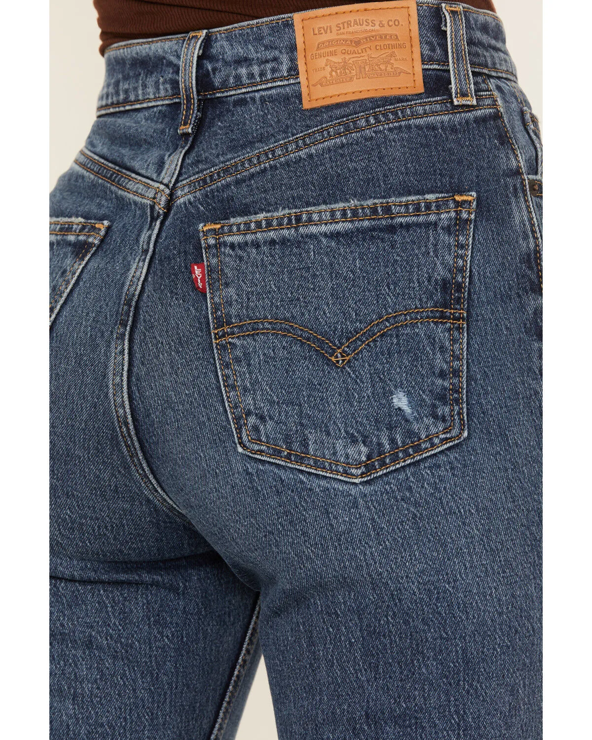 Product Name:  Levi's Premium Women's Dark Wash 70s High Rise Stretch Flare Jeans