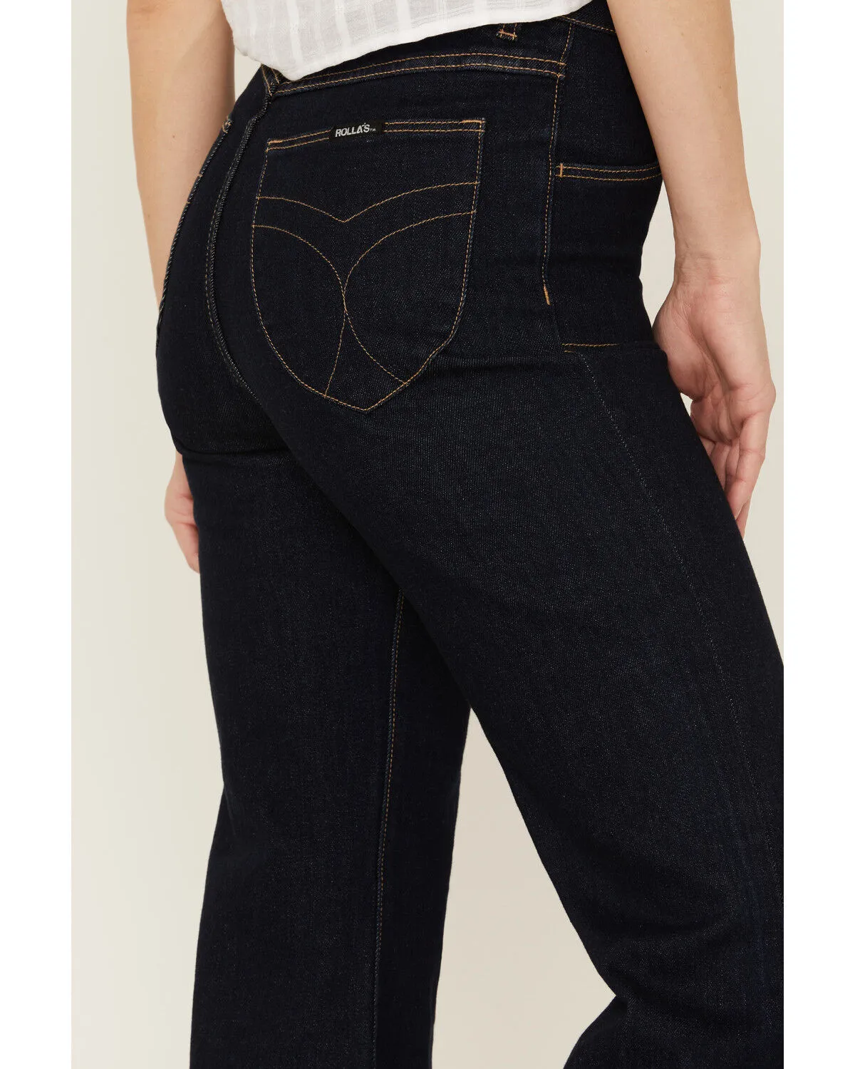 Product Name:  Rolla's Women's Eastcoast Dark Wash High Rise Flare Jeans