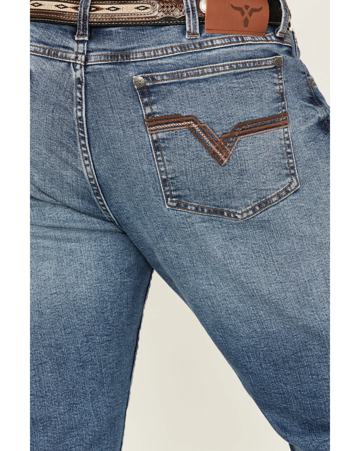 Product Name:  Wrangler 20X Men's Lakeway Medium Dark Wash Slim Straight Stretch Denim Jeans