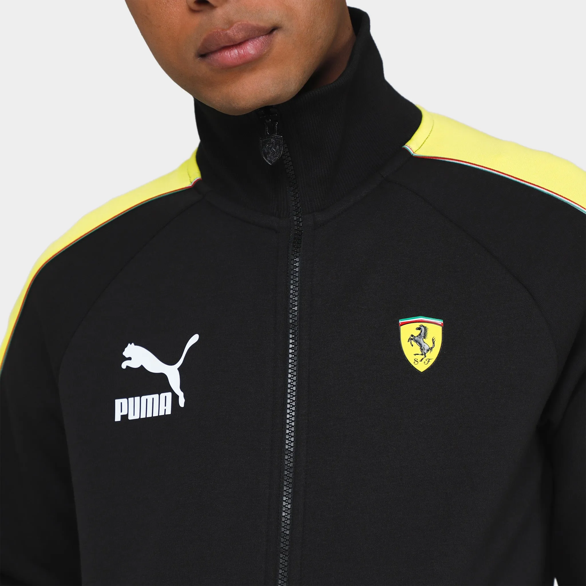 Puma Ferrari Race Iconic T7 Track Jacket / Puma Black