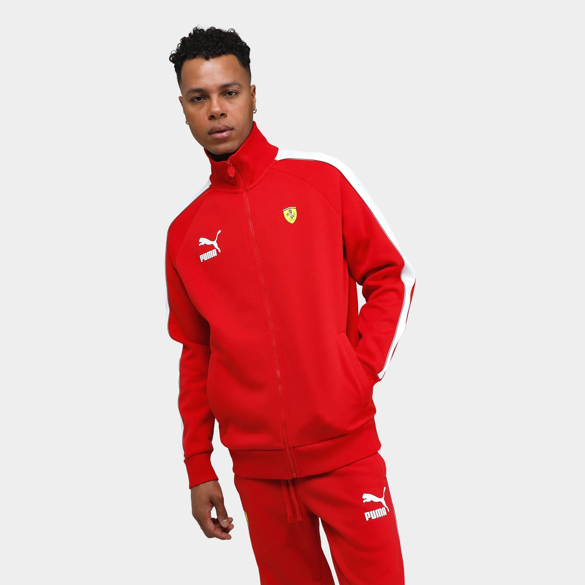 Puma Ferrari Race Iconic T7 Track Jacket / Rosso Corsa