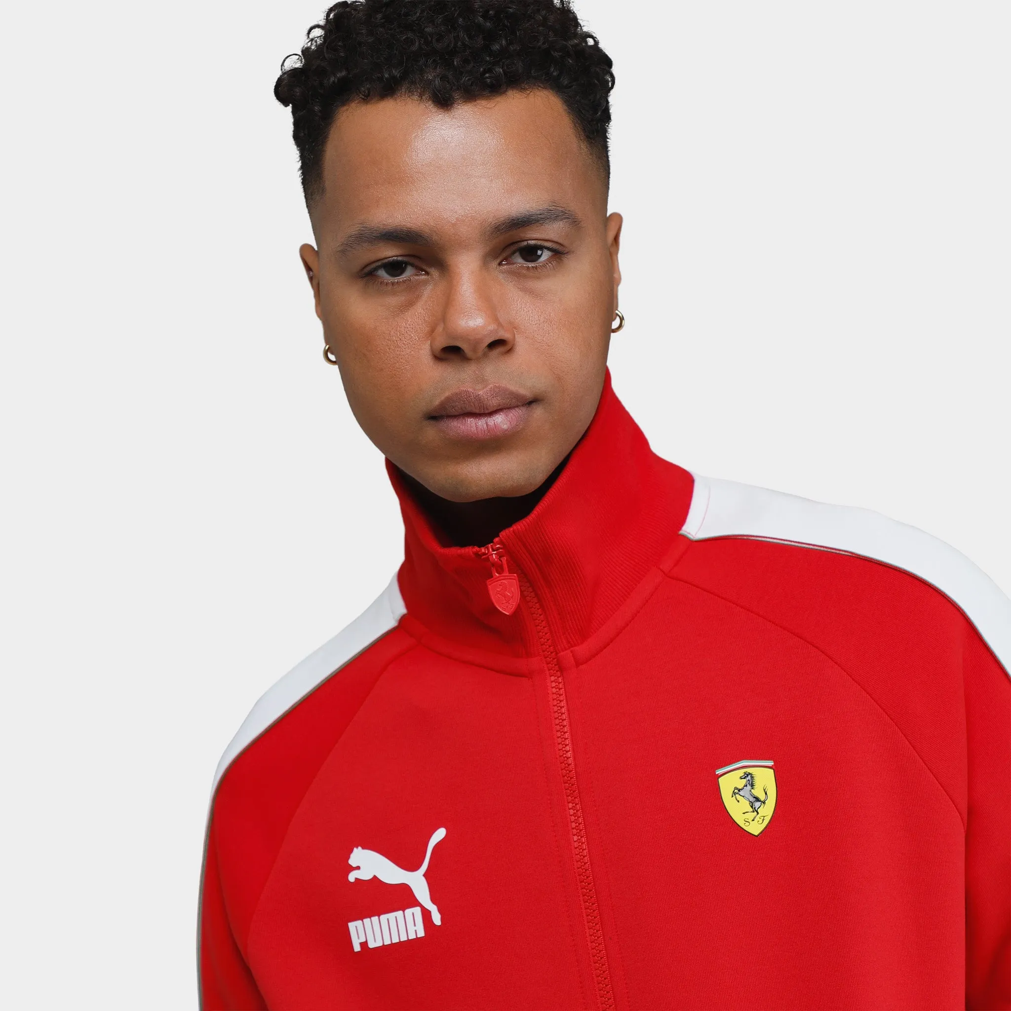 Puma Ferrari Race Iconic T7 Track Jacket / Rosso Corsa