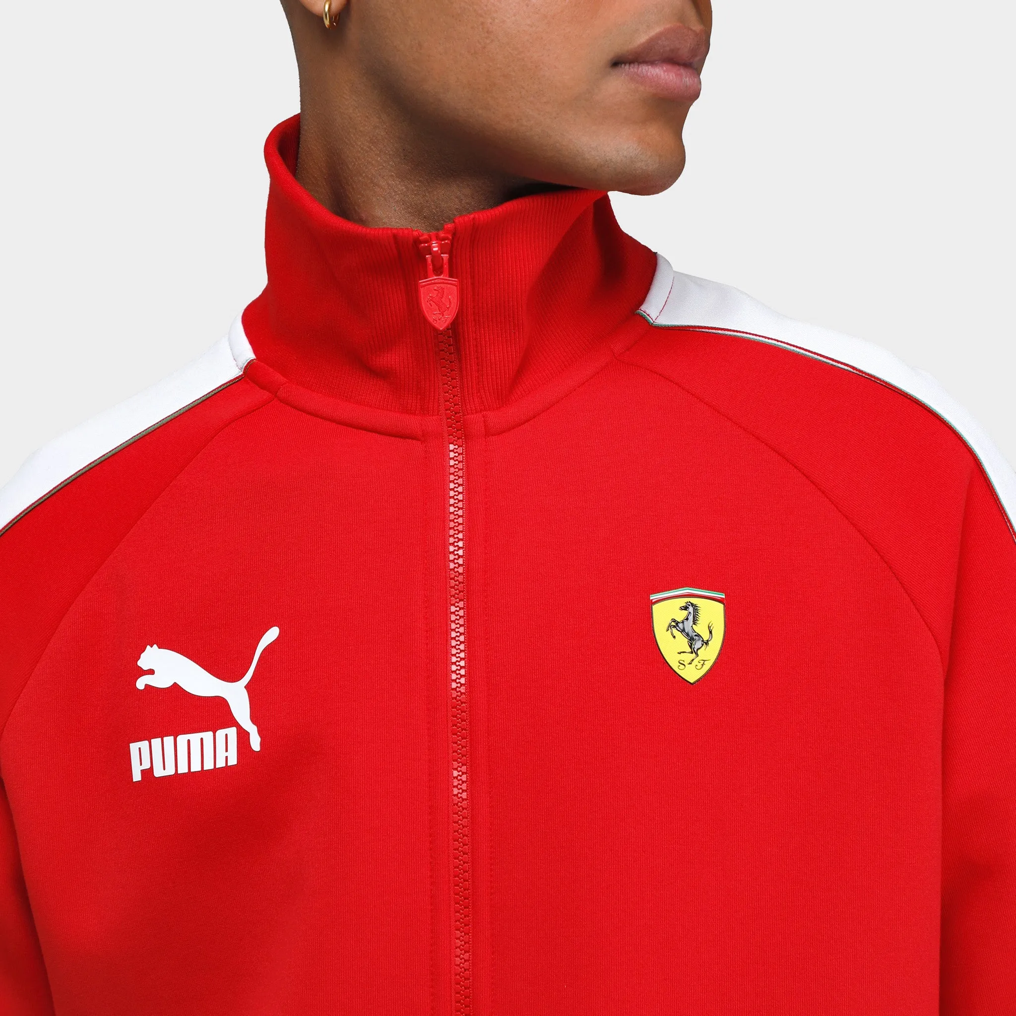 Puma Ferrari Race Iconic T7 Track Jacket / Rosso Corsa