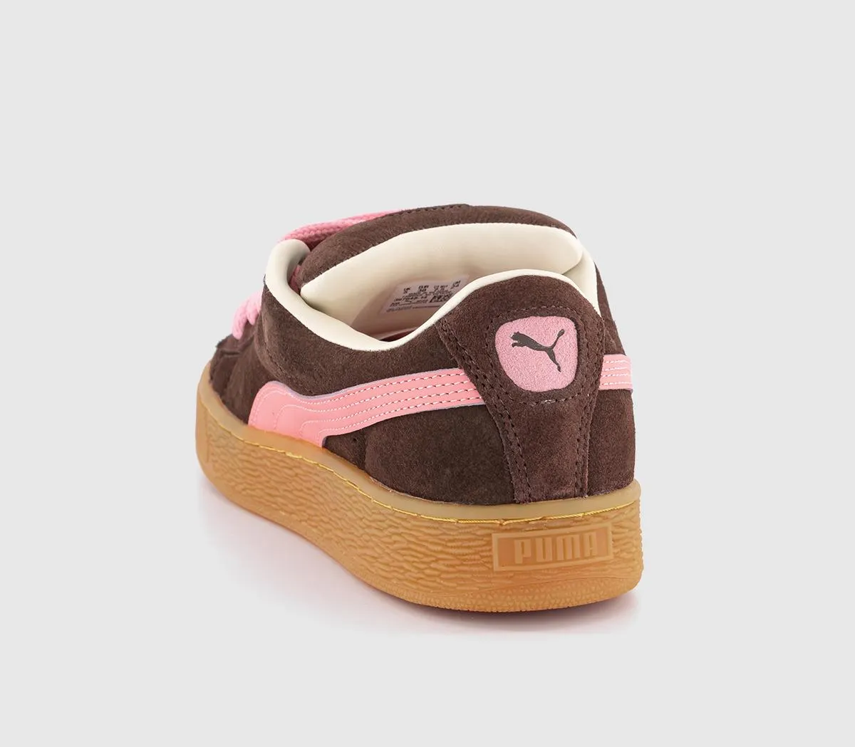 PUMA Suede XL Trainers  Chestnut Brown Peach Smoothie