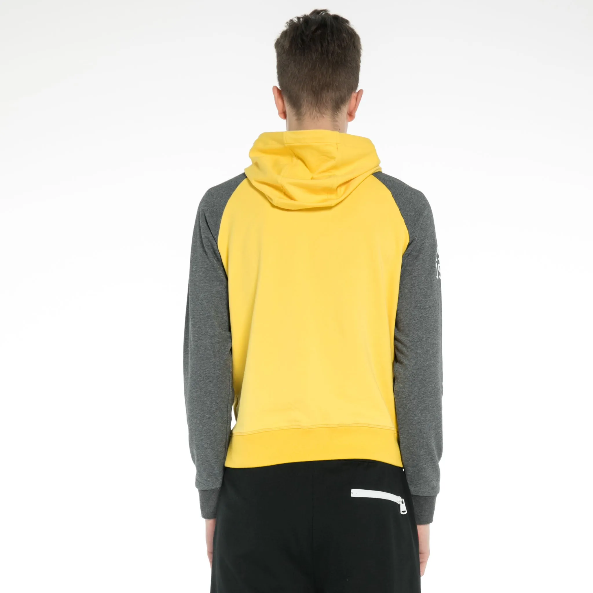 Raglan-Sleeve  Hoodie  Sweatshirt