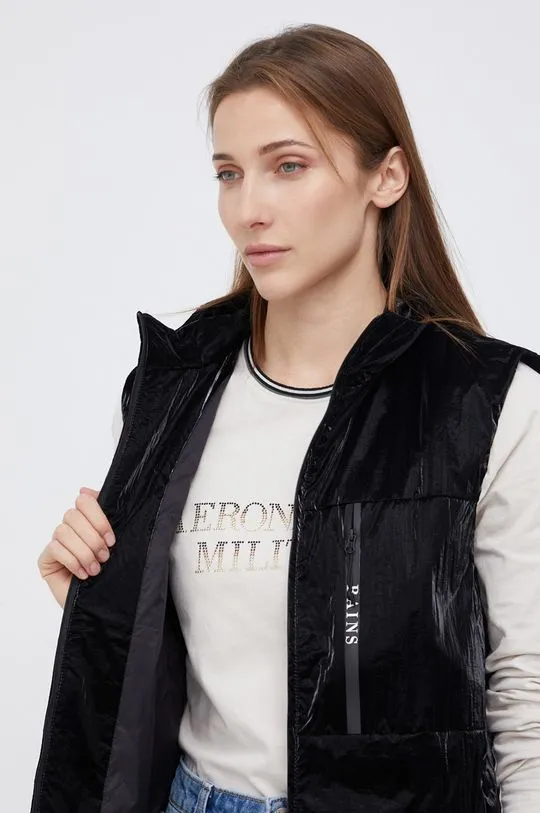 Rains vest women’s black color