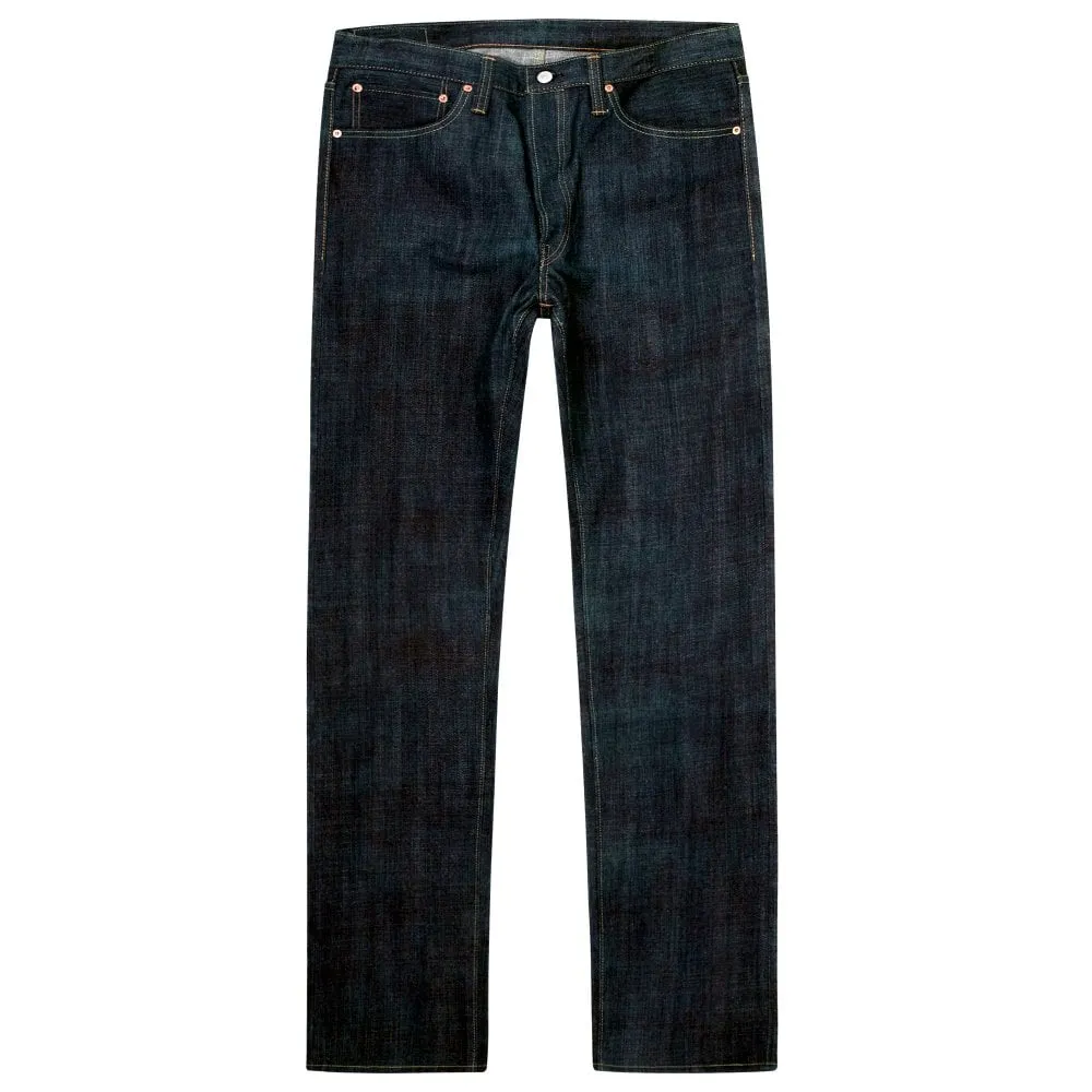 Raw SugarCane Fiber Blend Denim with Green Tint Slim Edo Ai 55th Anniversary Jeans CANE11072