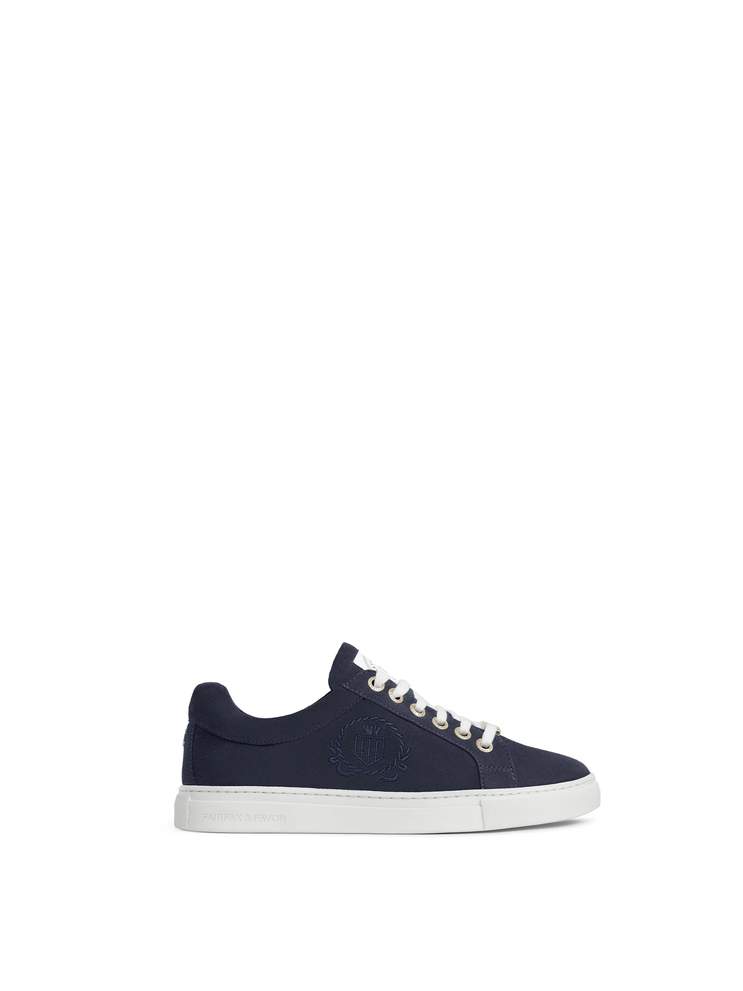 Richmond navy Trainers