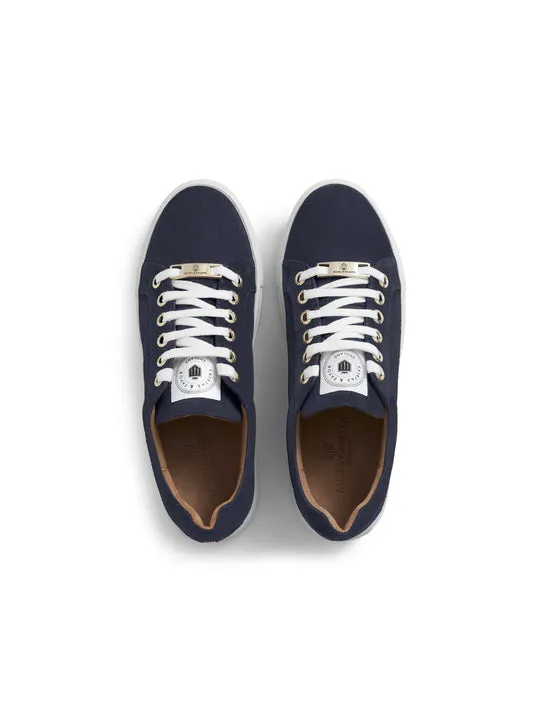 Richmond navy Trainers