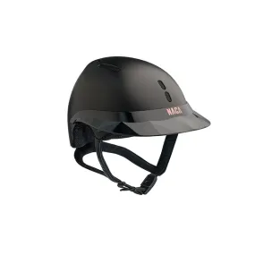 Riding Helmet Gravity S Matt with Large Glow Visor by Naca