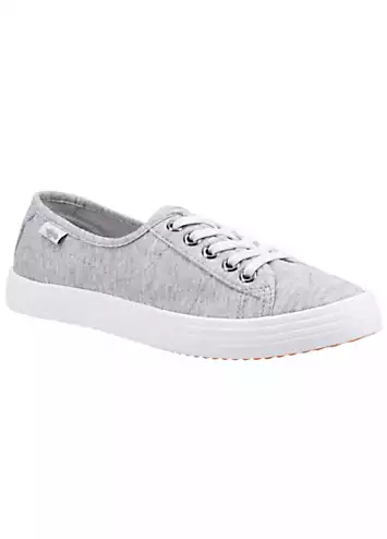 Rocket Dog Ladies Grey Chow Chow Summer Jersey Casual Trainers | Grattan