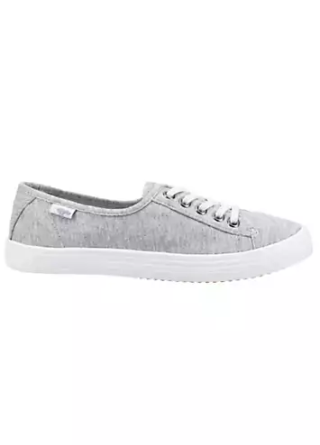 Rocket Dog Ladies Grey Chow Chow Summer Jersey Casual Trainers | Grattan