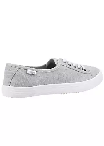 Rocket Dog Ladies Grey Chow Chow Summer Jersey Casual Trainers | Grattan