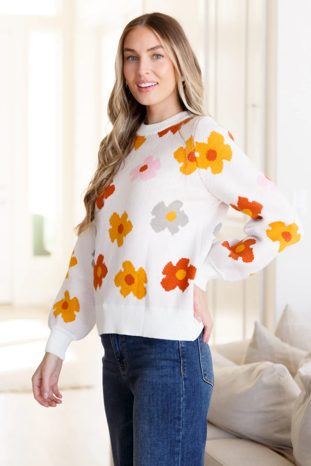 Rylan Floral Sweater