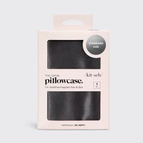 Satin Pillowcase - Charcoal