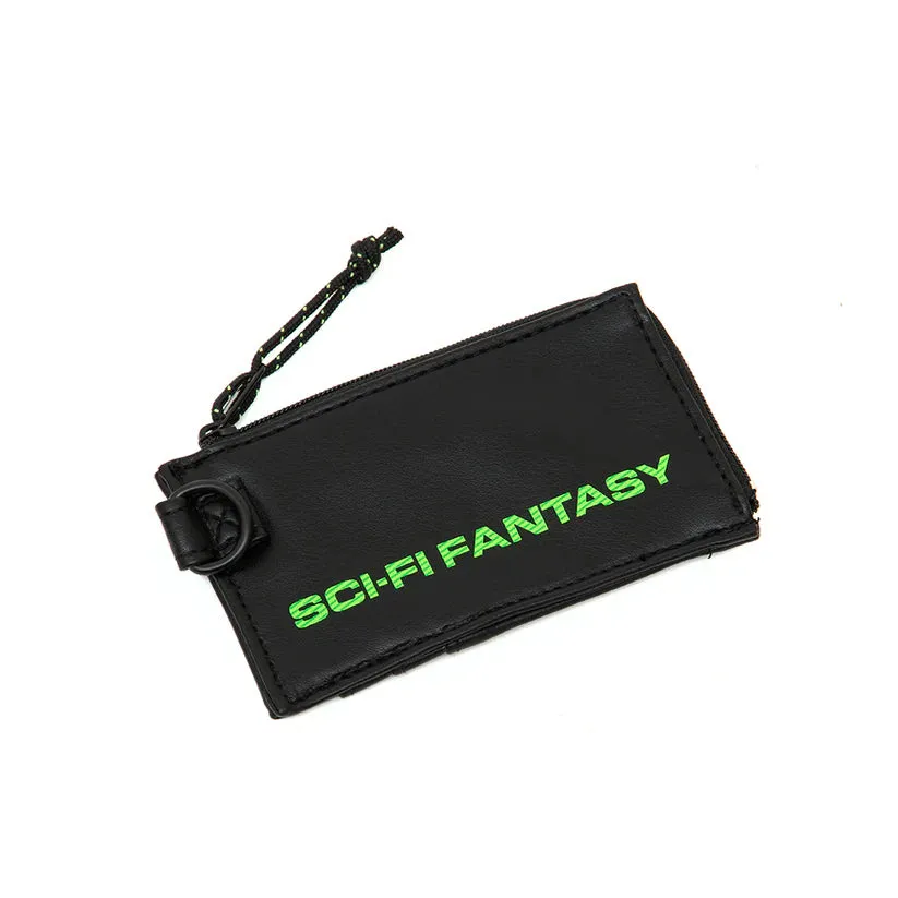 SCI-FI SKATEBOARDS CARD HOLDER BLACK