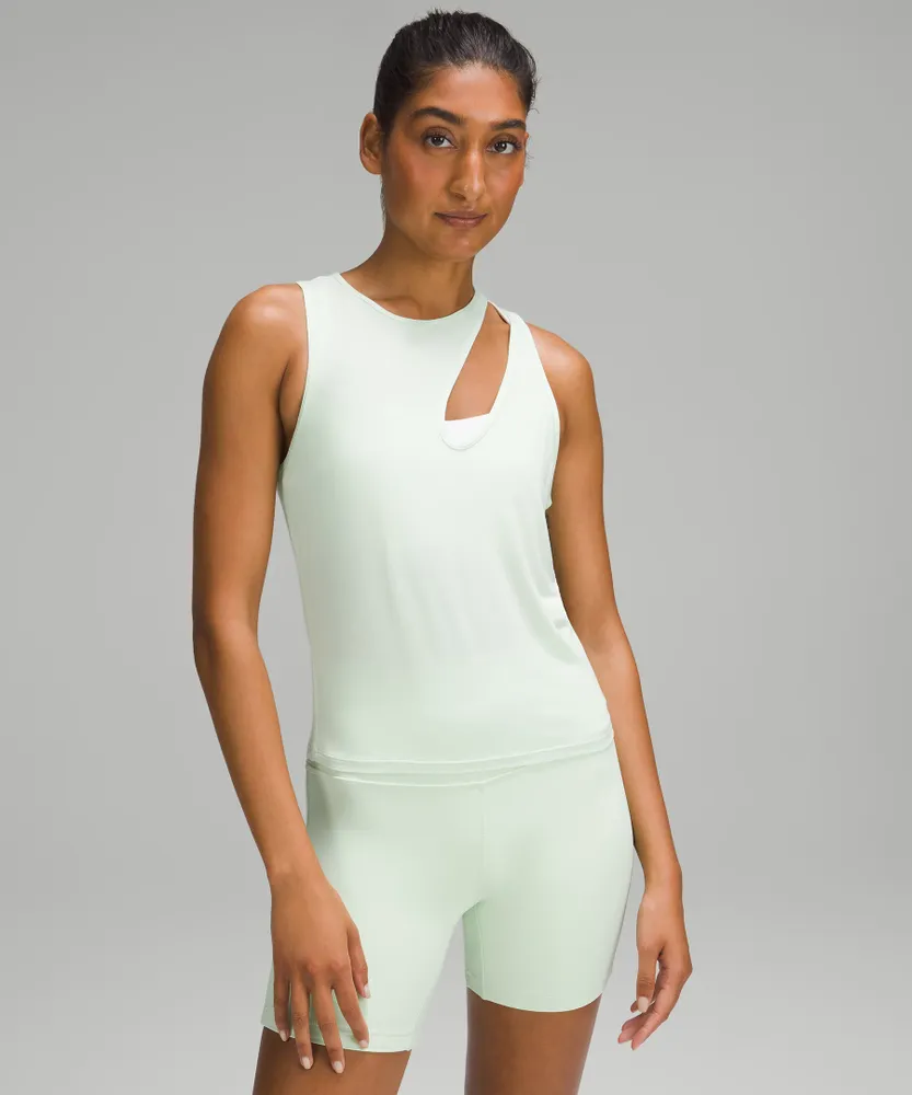 Shoulder Cut-Out Yoga Tank Top | Women's Sleeveless & Tops