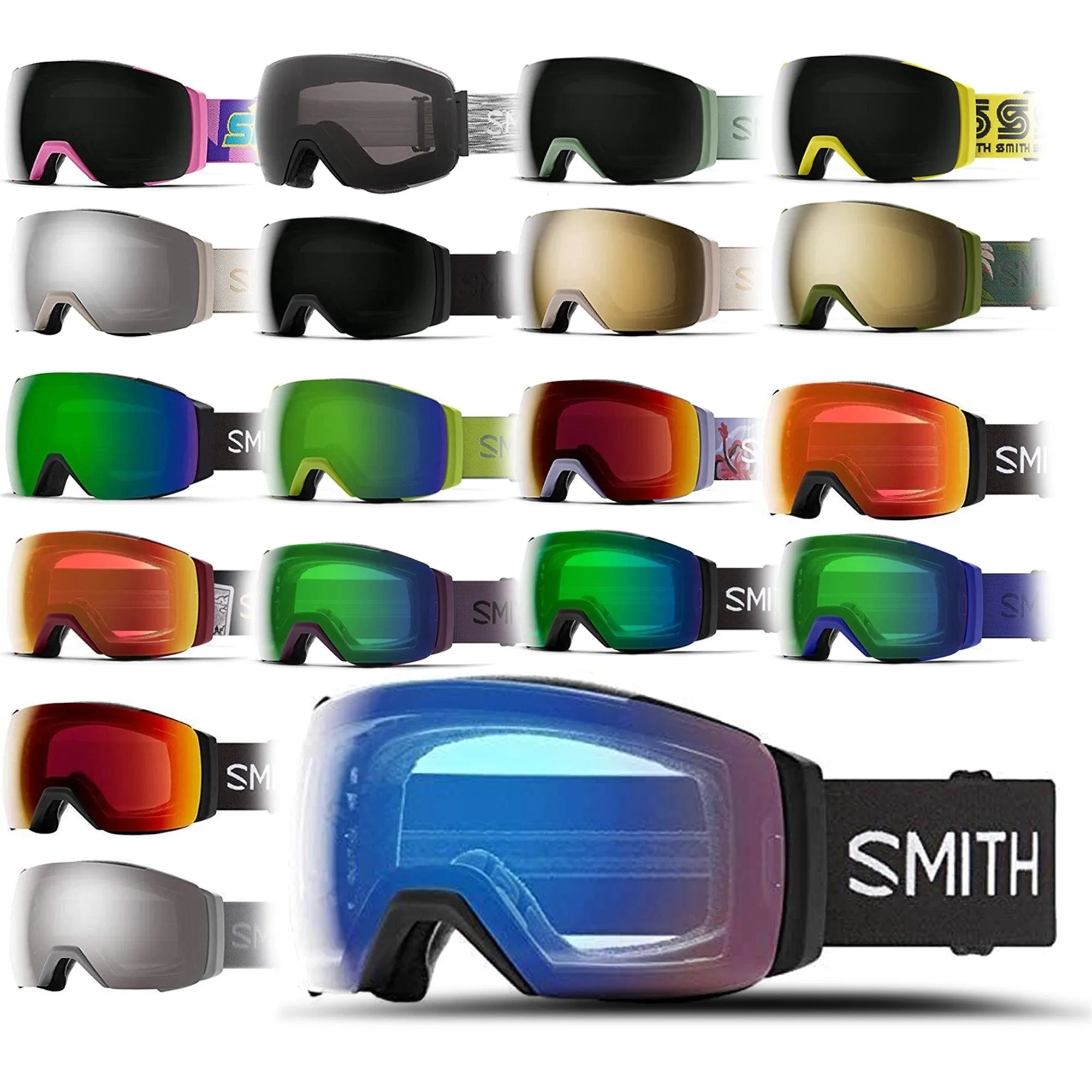 Smith I/O MAG XL Ski Goggles Snow Goggles Chromapop Lenses Ultra-Wide View