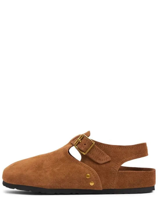 Soeur   10mm Bari suede mules 