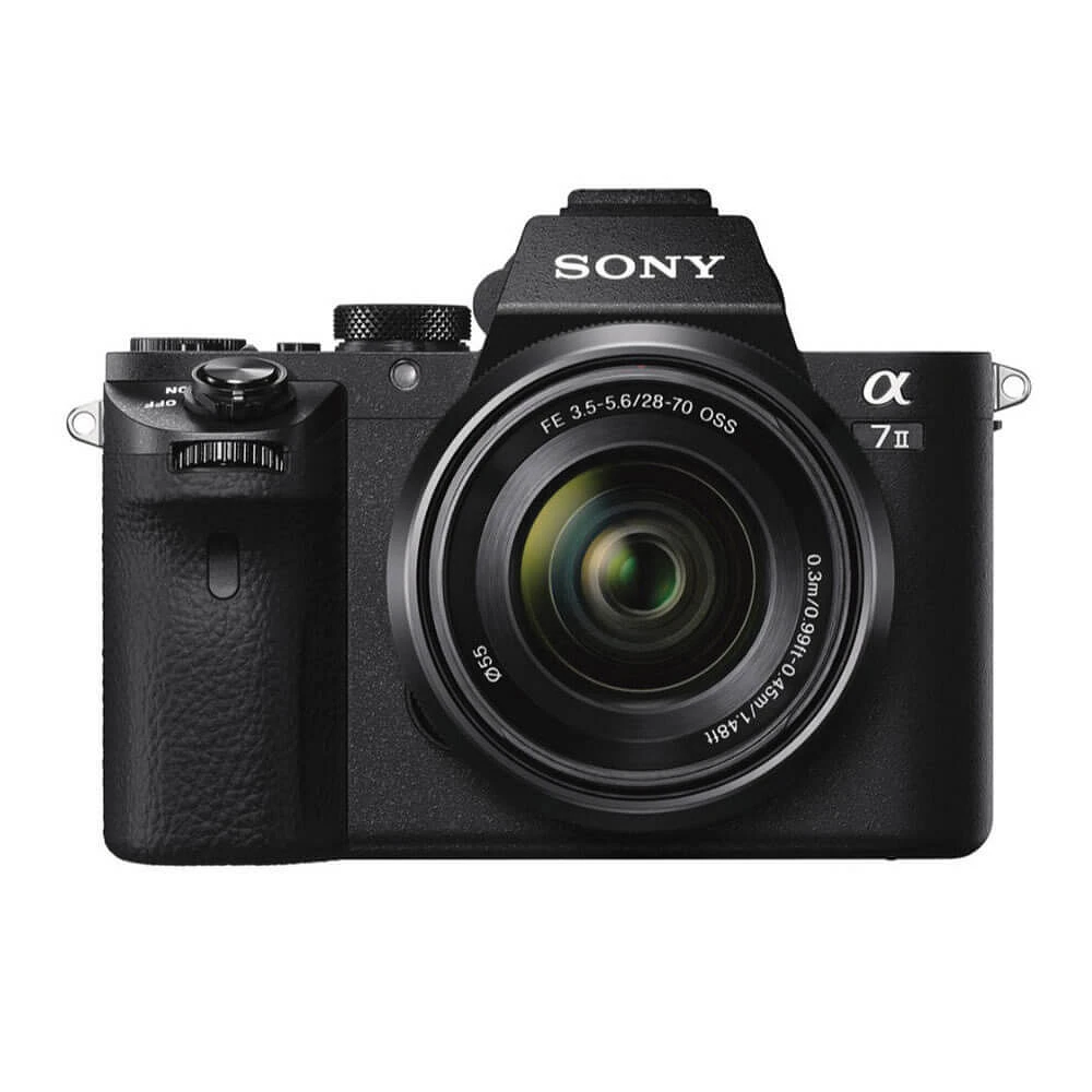 Sony ILCE7M2KB-OBX Alpha a7II Mirrorless Digital Camera with 28-70mm f/3.5-5.6 OSS Lens | Electronic Express